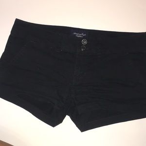 American Eagle Black Shorts